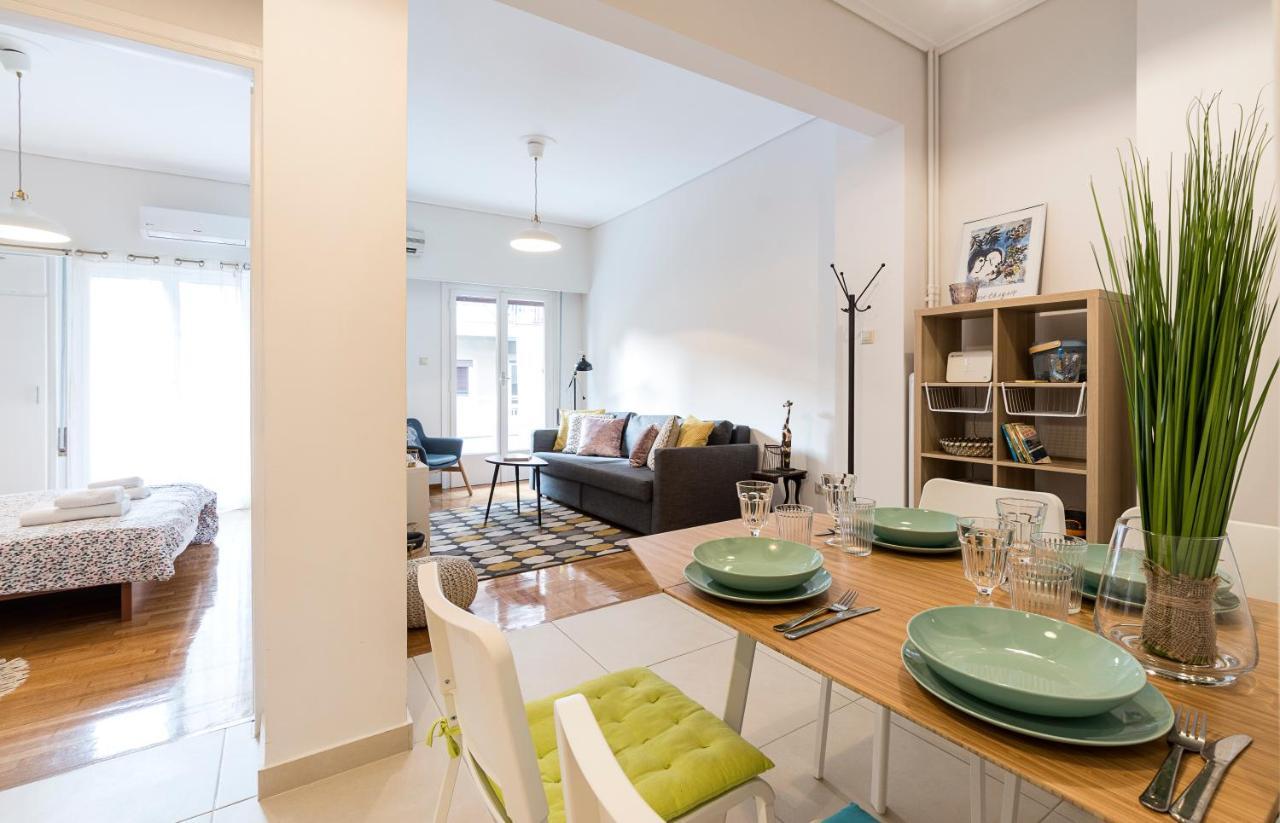 1 Km From The Acropolis 1 Bedroom Apt Netflix And Washing Machine เอเธนส์ ภายนอก รูปภาพ
